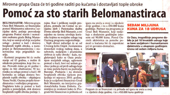 Glas Slavonije, 3. VIII. 2011.